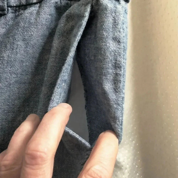 Loft Linen Cotton Blend Size 16 Shorts Preppy Minimalist Nautical Beach - Picture 5 of 6